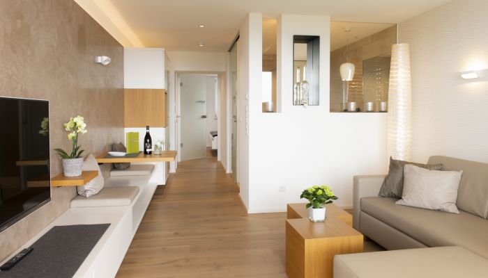 Luxeriöse Suiten mit Blick auf den See